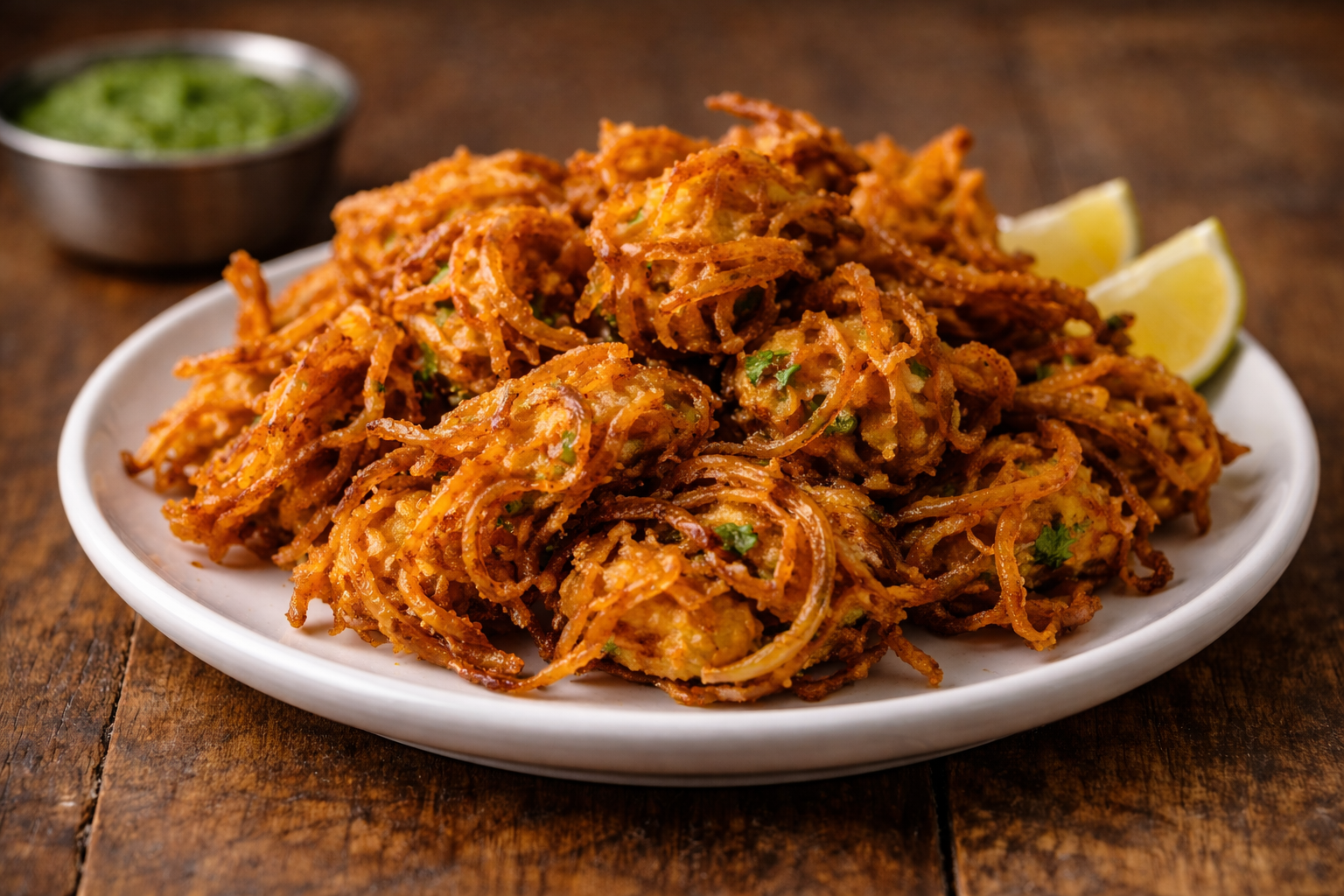 Kanda Bhaji Plate